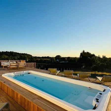 Prázdninový dům L'heure Doree - Maison Familiale Avec Chauffe Pres De Cabourg Brucourt